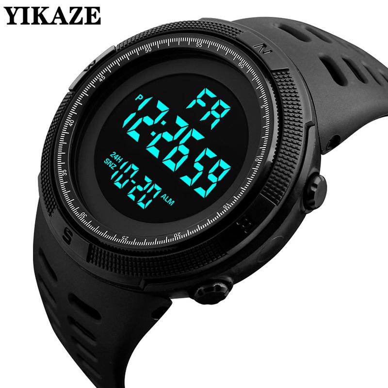 

YIKAZE X01 Men s Digital Watches Multifunction Military Men Sports Wristwatch Sweatproof Luminous Man Student Electronic Watch