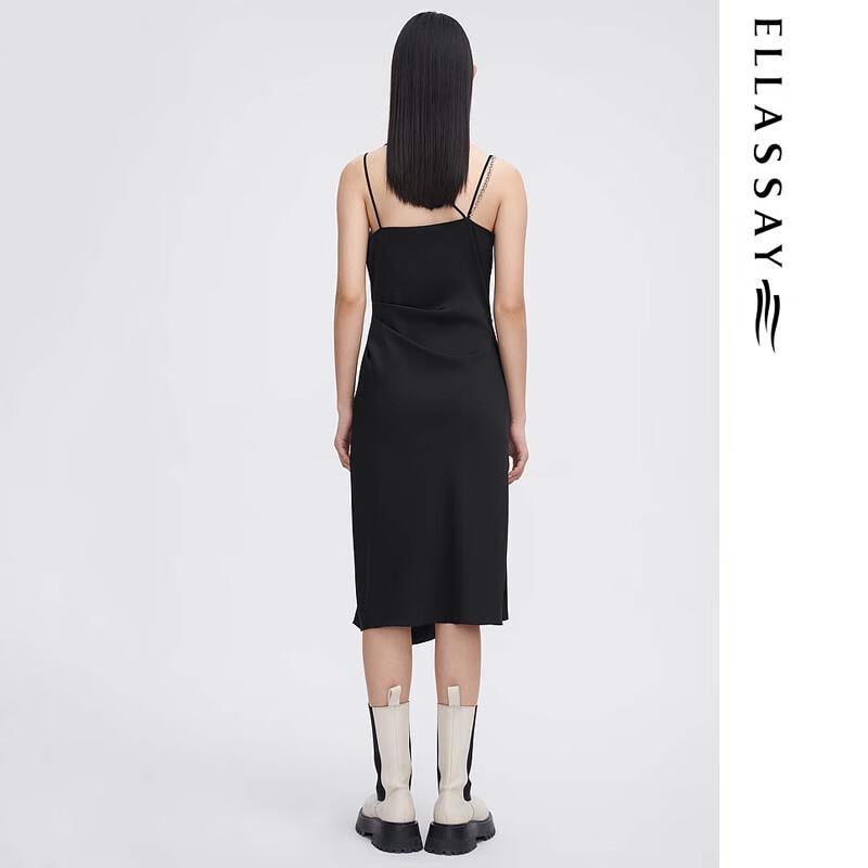 ELLASSAY Women's Pleated Hem Slit Midi Dress