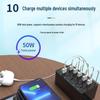 Multi-Port USB Fast Charger: Smart Desktop Charging Station for Multiple Devices