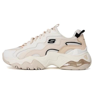 DLites 3.0 Air Mesh Pelle Sintetica Colore Blocchi Retrò Ammortizzante Supporto Durevole Aumento Altezza Scarpe Basse Casual 896254-NAT