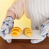 1/2pcs Microwave Mitts Gloves Anti-scald Heat Resistant Insulation Non-slip Kitchen Scalding Tools Oven Mitts Baking Accessories