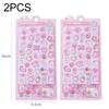 1pc 3D Relief Journal Decorative Stickers Kawaii Candy Ghost Bread Drop Scrapbooking Phone Stickers Stationery Sticker TMZ