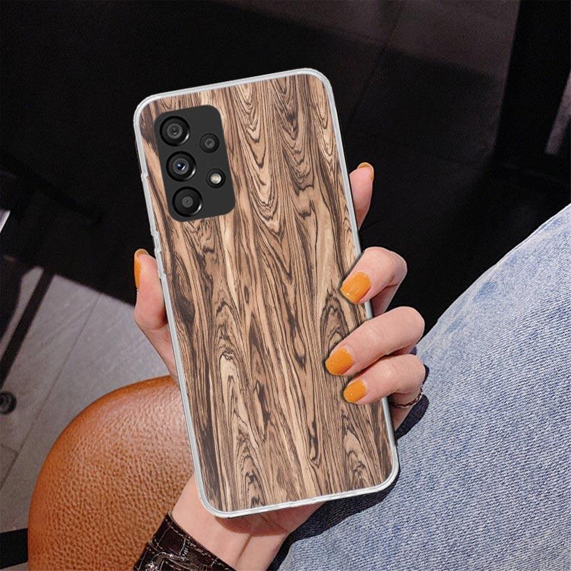 Wood Wooden Pattern Phone Case For Samsung Galaxy A17 A16 A15 A14 A13 A57 A56 A55 A54 A53 A37 A36 A35 A34 A33 A26 A25 A24 A23 Ga