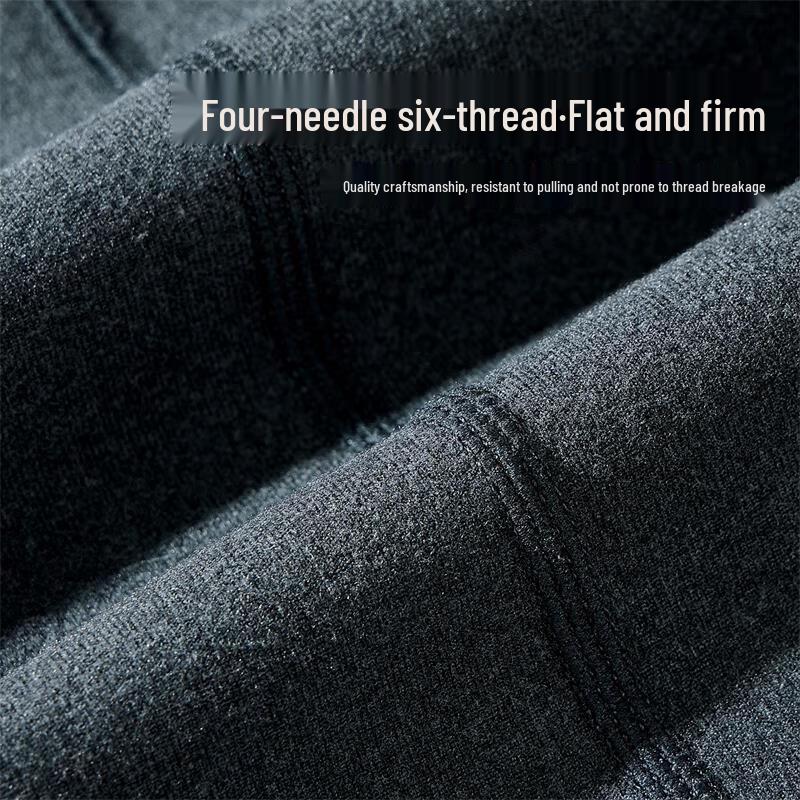 Langsha Men's High-Neck Thermal Base Layer Top