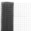 Vidaxl Ogrodzenie Z Siatki, Stal I Pvc, 10X1 M, Szare