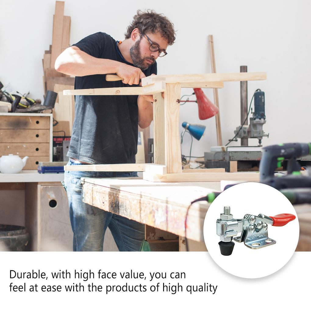 Serre-câble Métal Horizontal Vertical Travail du Bois Capacité de Serrage Serrage Charpentier Professionnel Outil à Libération Rapide