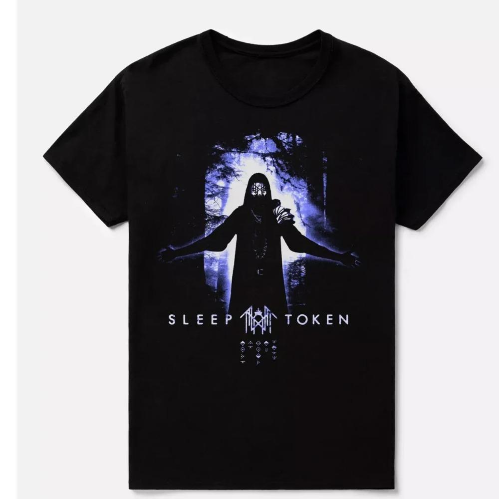 

2025 SS S-sleep Tokens Metal Band бавовняна футболка унісекс чоловіки жінки літо негабаритні короткий рукав повсякденні вінтажна мода ретро футболка XXXXL