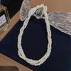 Vintage Multi-layer Winding Elegant Simple Fashion Niche Collarbone Necklace