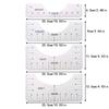 Clothing Design Ruler Acrylic Special-shaped Sewing Patchwork Ruler Cutting Fabric Double Ruler Patchwork Template Collection