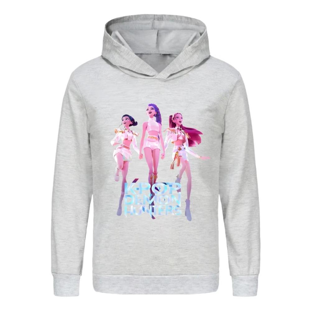 Fashion Printed Sweatshirt Casual Loose Versatile Hoodies Sweatshirts Girls