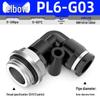 Zhuo Ji Pneumatic Male Thread Straight G Thread Quick Connect Fitting PC8-G02 Air Hose Connector PL6/10-G01