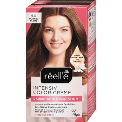 DM DM Real kotouč Intensive Color Cream 6.0 Dark Blonde 1ea