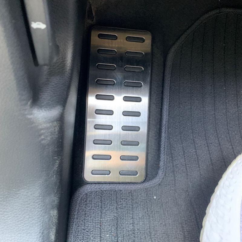 For Kia Sportage SL R Sportage3 2011 2012 2013 2014 2015 Stainless Steel Car Footrest Pedal Pads  Accessories