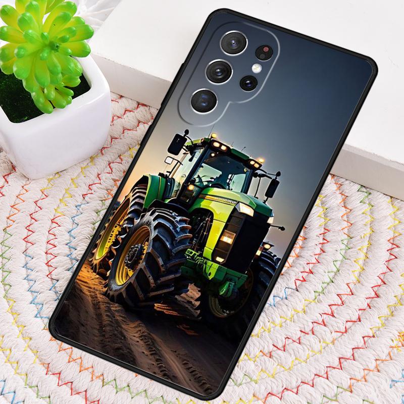 Farm Vehicle Tractor Pattern Phone Case for Samsung Galaxy Note 10 Pro S26 Ultra S23 S24 FE S25 S21 S22 PLUS Shockproof Cove