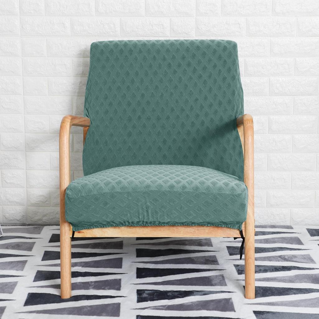 Wood Arm Chair Cover Elastic Chair Cover Accessory Stylish Decor