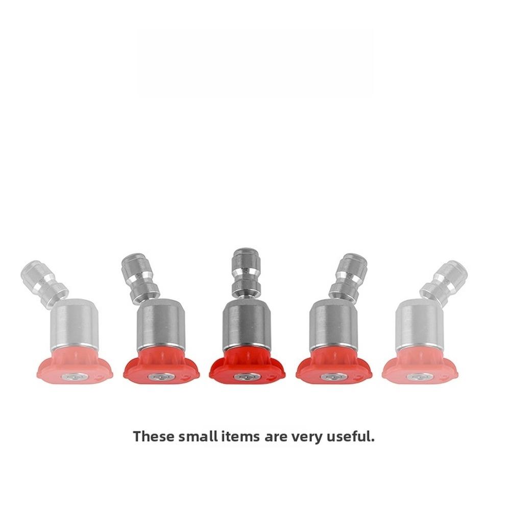 Rotating Nozzle with 360 Degree Adjustment for Pressure Washer 0 15 25 40 Degree Fan Spray Rust Resistant Steel