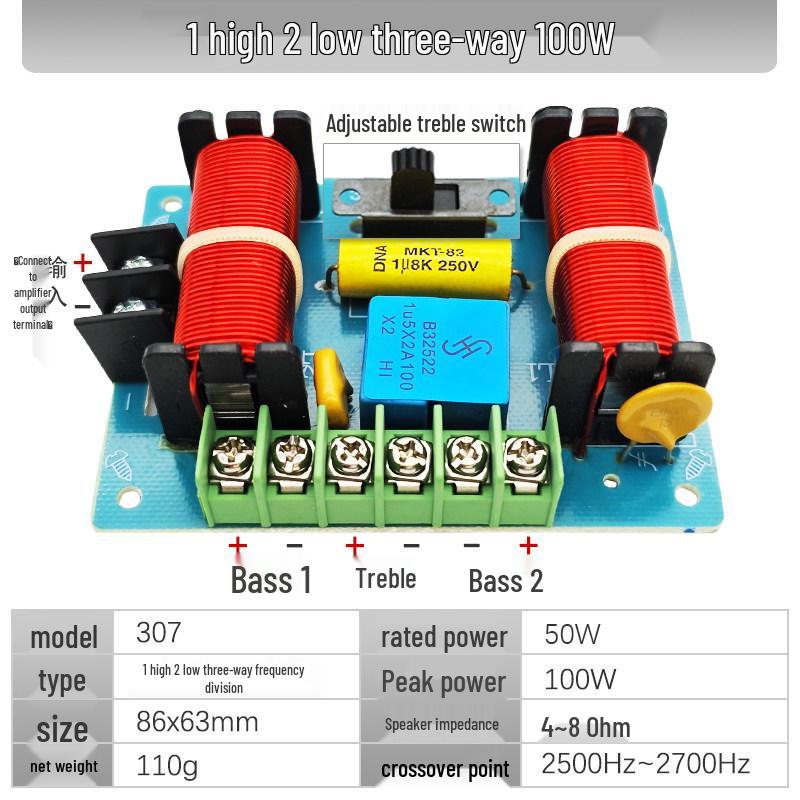 DIY High-Power, No-Weld Speaker Crossover: 2-Way to 5-Way HIFI