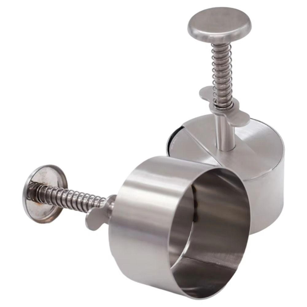 Non-Stick Burger Patty Maker Stainless Steel Rice Ball Mold Hamburger Press Mold  for Kitchen Beef