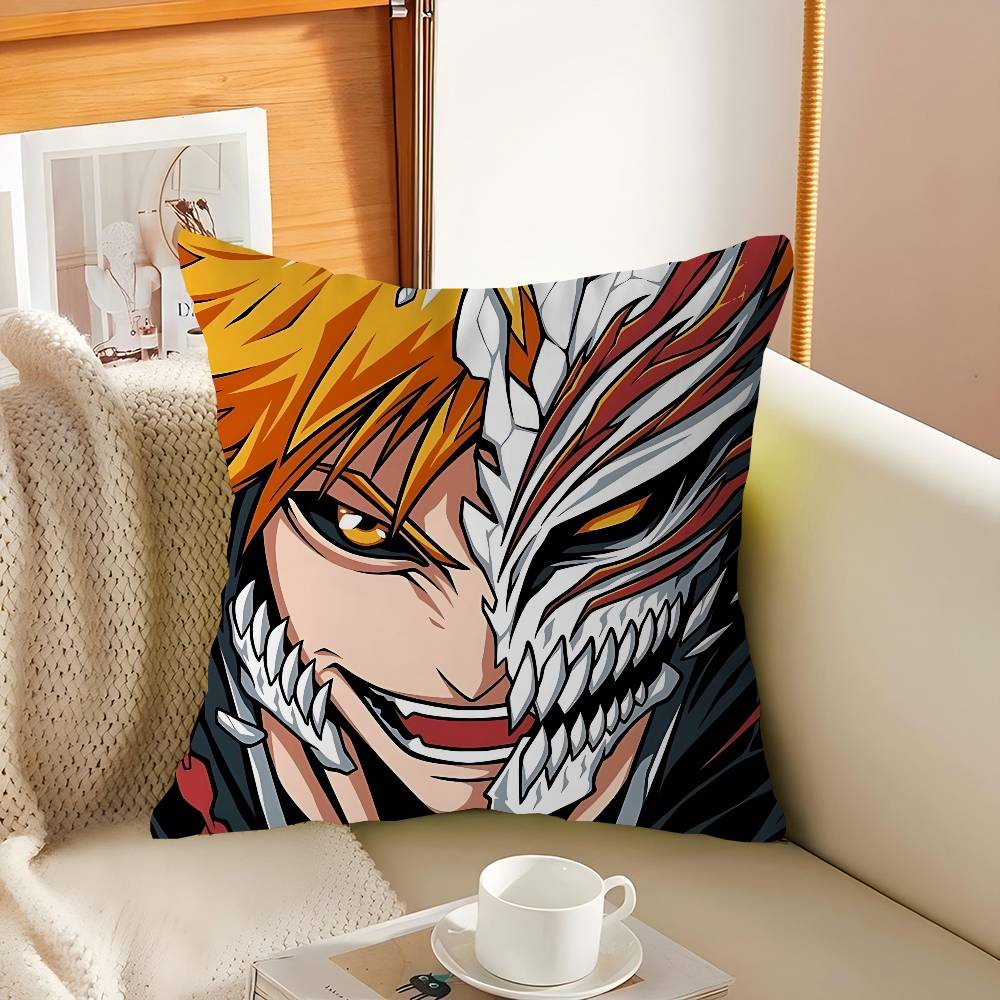 Kurosaki Ichigo Pillow Gift Home Office Decoration Pillow Bedroom Sofa Car Cushion CoverPillow Case