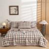 Soft Skin Friendly Summer Quilt Set or Single Quilts Lightweight Breathable Thin Comforter Sets Washable Single Double Blanket