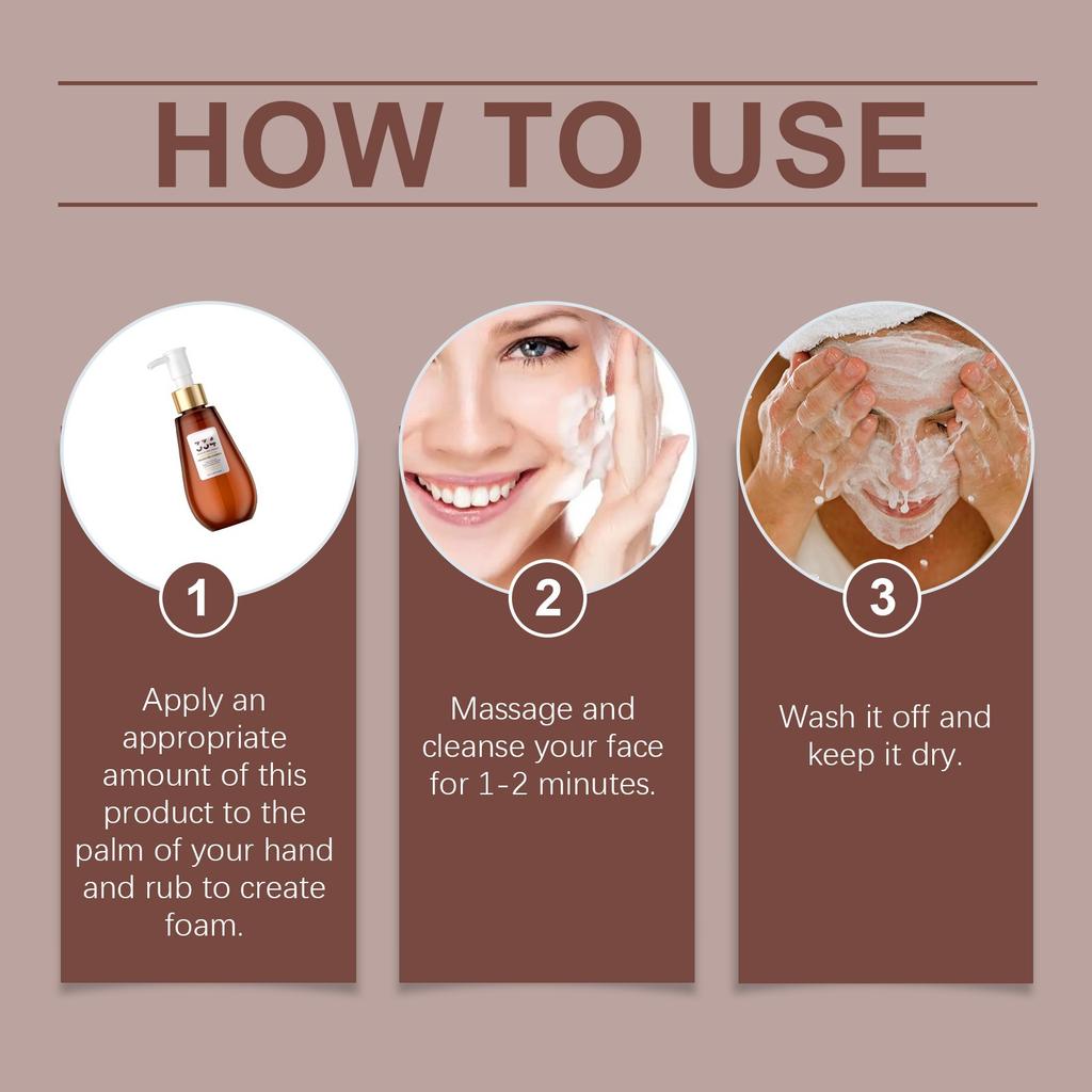 Nourishing Cleanser;Face Cleanser;Nourish Face Cleanser,Clean Pores, Gently Remove Acne, Clean Face, Refreshing And Shrink Pores,150g