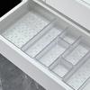Organizator Cosmetic Rectangular Transparent pentru Rujuri & Pensule