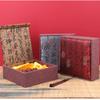 Elegant Satins Jewelry Display Case For Buddhas Beads And Jades Bracelets Chinese Style Jewelry Packaging Box