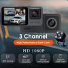 2/3 Channel Dashcam Video Recorder 2'' IPS Screen Wide Angle Camera