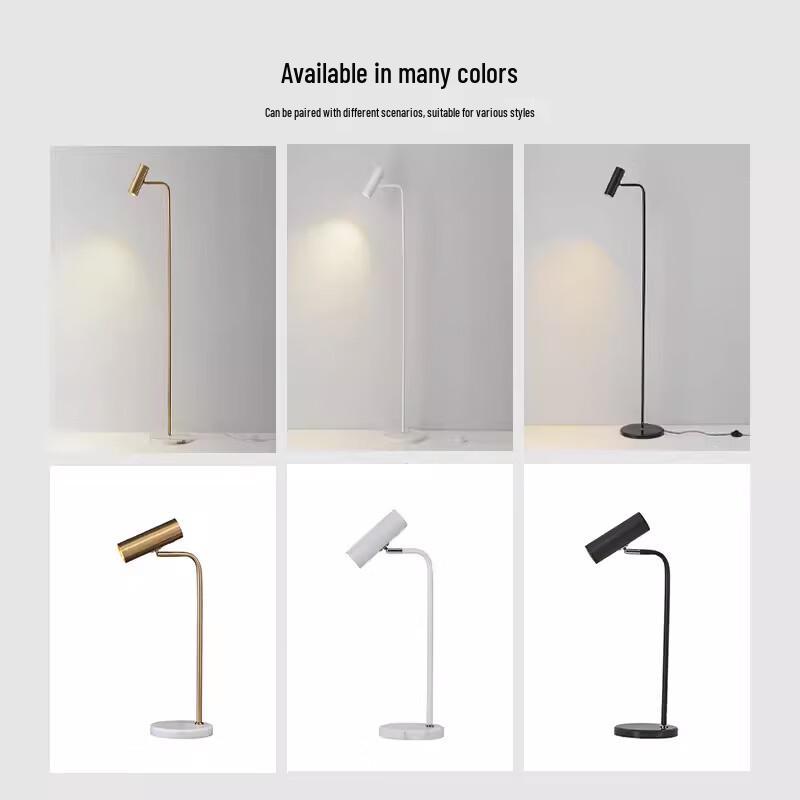 OEING Reading Floor Lamp with 3-Color Dimming