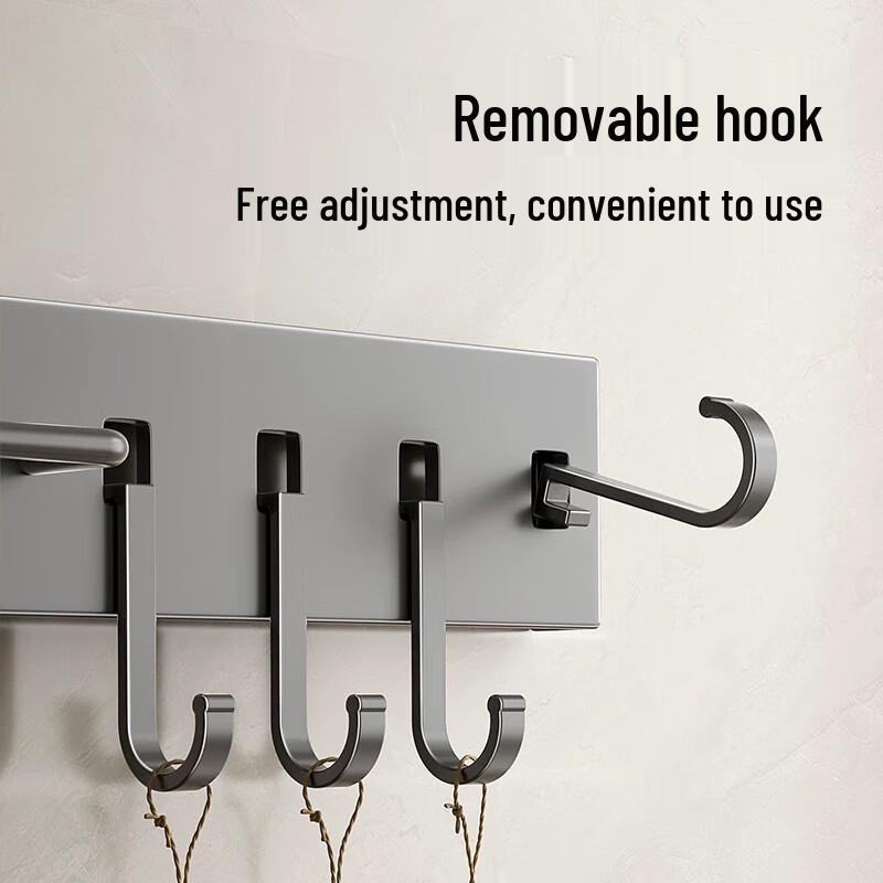 ZISIZ Wandmontierter Küchenmesser-Aufbewahrungsständer