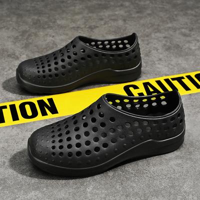 Large Size Men's and Women's Shoes Casual Fashion Outdoor Sports Hole Shoes Non-slip Beach Shoes Spring and Summer Versatile Sandals