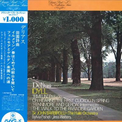 LP Record SIR JOHN BARBIROLLI, HALLE ORCHERTR - Delius: Idyll, Prelude To Irmelin,  UDL3101Y PYE Japan Obi Classical Used