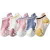 [AikinYuhin] Baby Socks, 5-pair Set, Anti-slip, Boys, Girls, Cute, Animals, Kids, Breathable, Mesh, Cotton, L SX2513-FEN