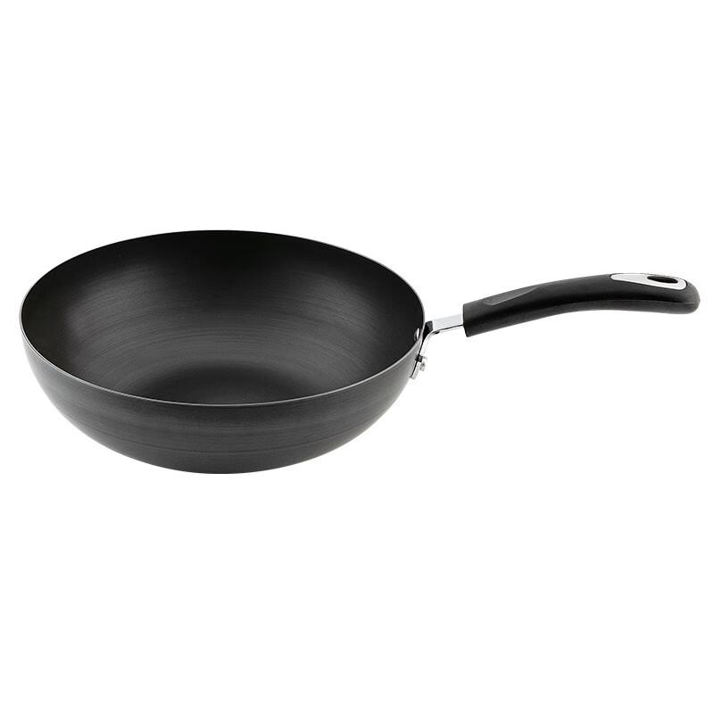 Triceratops 32cm Aluminiumlegierung Flachboden-Wok