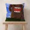 Cute DomoKun Classic Movie Pillow Cushion Cover Pillowcase Living Room Sofa Home Decor Customized