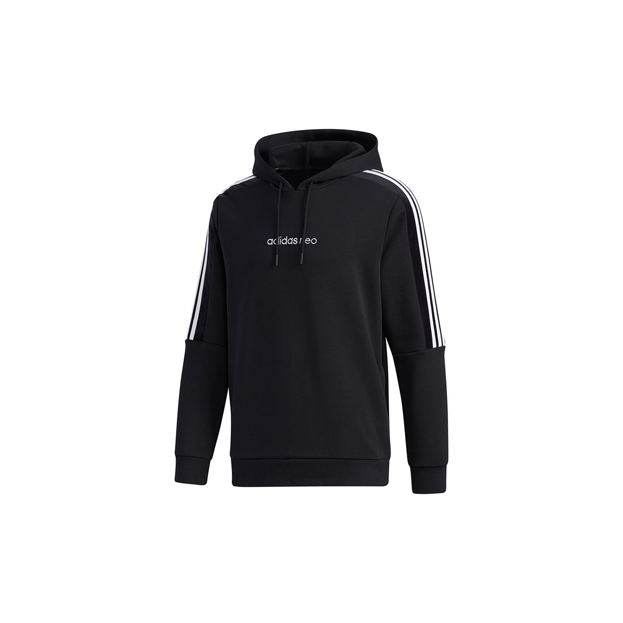 

Толстовка Adidas Neo Velour з довгим рукавом, чоловічі топи, чорні GK8766 M