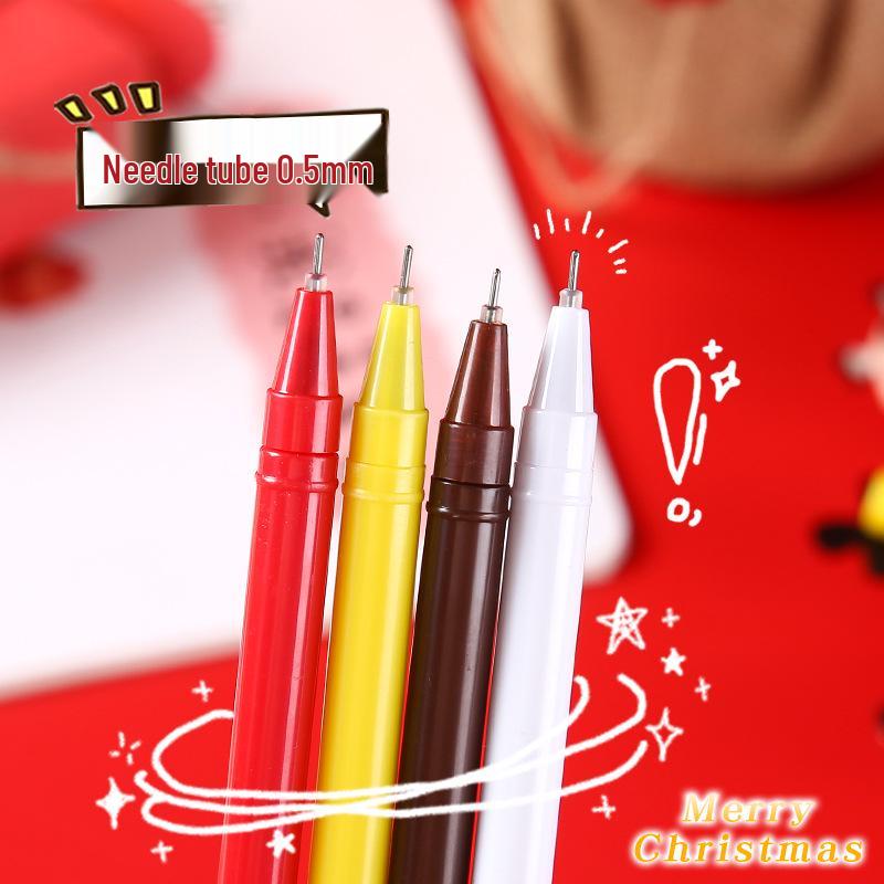 0.5mm Cartoon Gel Pen – Christmas Gift & Reward for Kids
