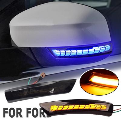 For Ford Focus Mk2 Mk3 Mondeo Mk4 2010-2014 Dynamic Turn Signal Light LED Side Rearview Mirror Sequential Indicator Blinker Lamp