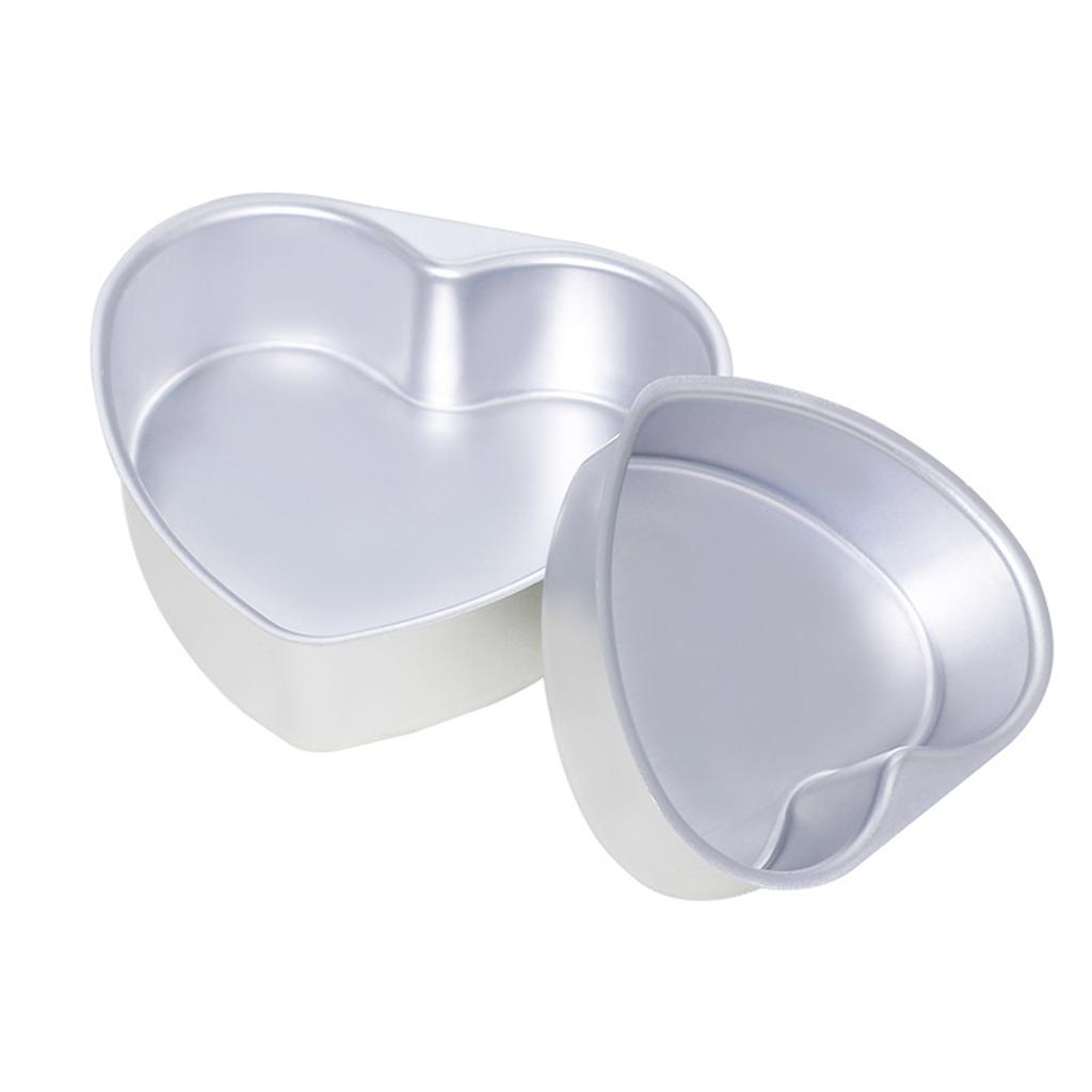 6inch Heart Baking Pan Aluminum Alloy Dishwasher Safe Non Finish