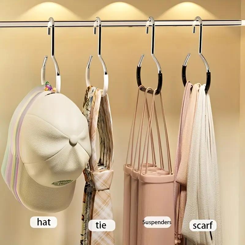 1Pcs Closet Hat Hangers Hat Display Rack Baseball Cap Organizer Hanger Hat Storage Hook For Closet Bedroom Saving Space