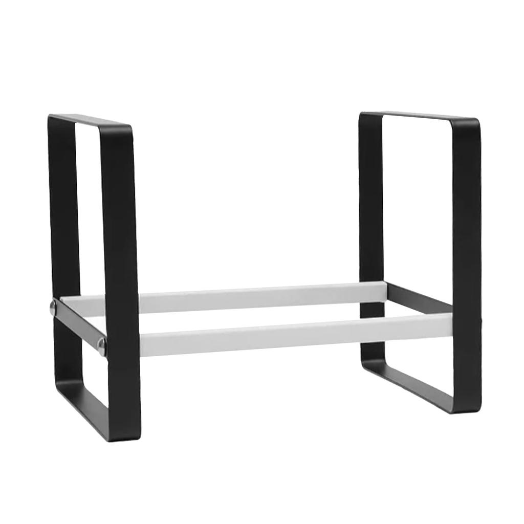 Tellerhalter Organizer Kohlenstoffstahl Multifunktion Geschirrtrockner Geschirrauslagegestell mit Silikonunterlage