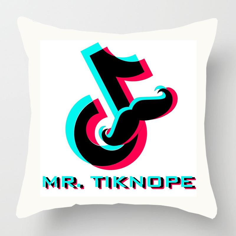 Cover Tiktok Cushion Decorative Soft Pillow Case Sofa Car Throw Protector 18inch