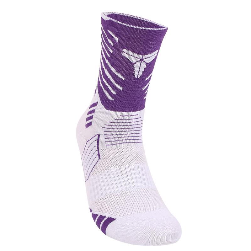 2023 Men's Elite High Tube Basketball Socks - Spring/Summer Mid-Calf Trend, Combed Cotton