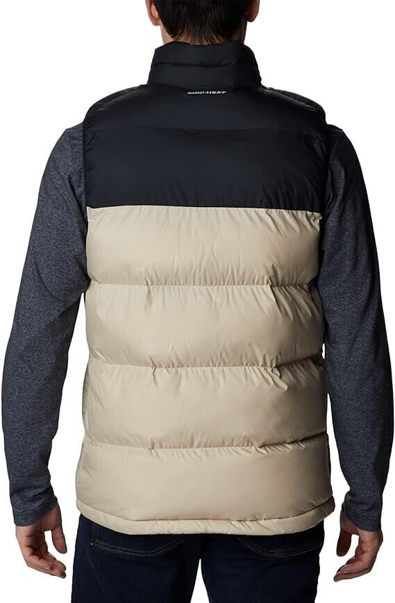 Куртка Columbia Men's Pike Lake Vest бежево-черная