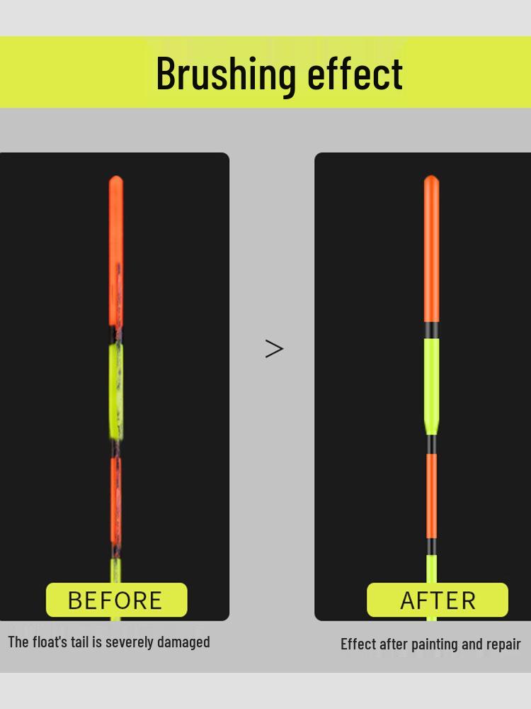 Super Bright Reflective Waterproof Fluorescent Paint for Fishing Floats