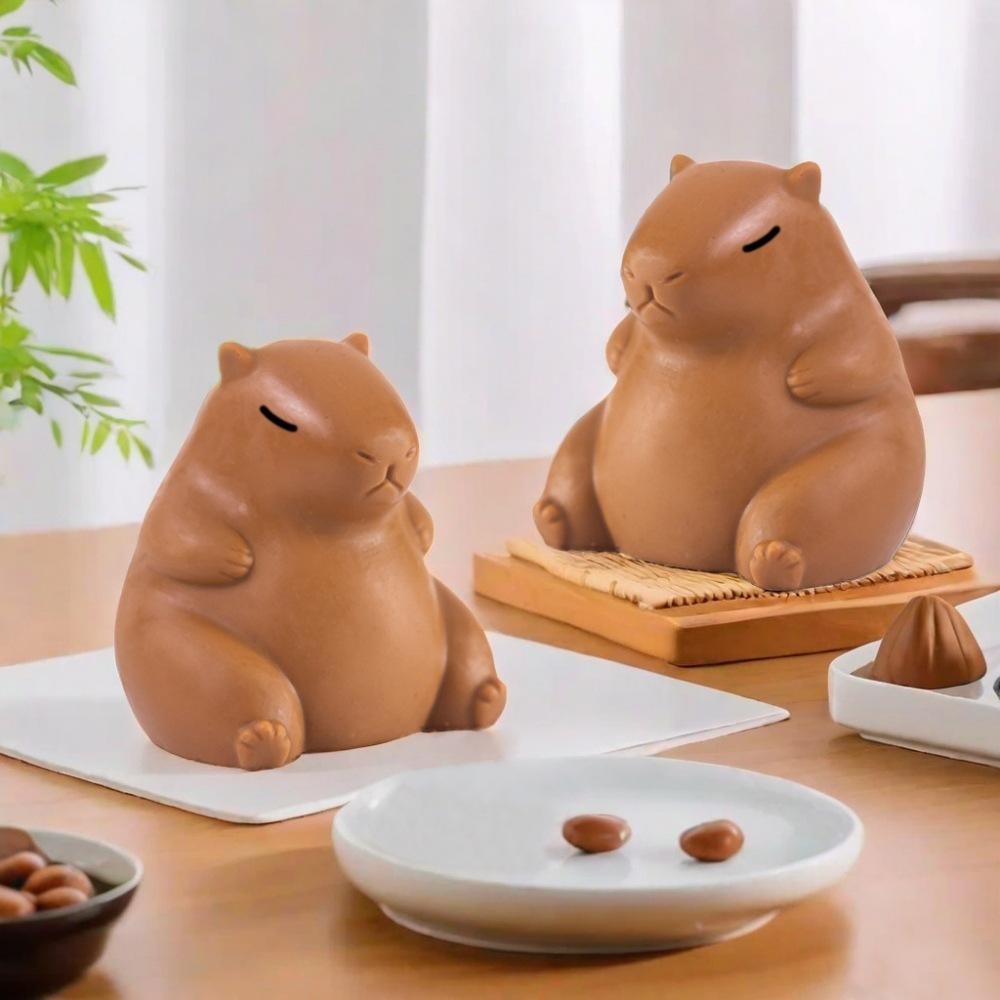 2025 Neu Niedliche Capybara Milchgelee Silikonform Pudding Capybara Delfin Pudding Silikonform Heimbackzubehör