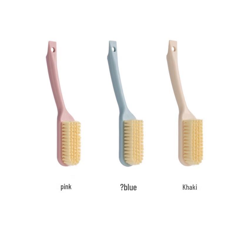 Hangable Long-Handle Soft Bristle Shoe Brush - 5 Pack