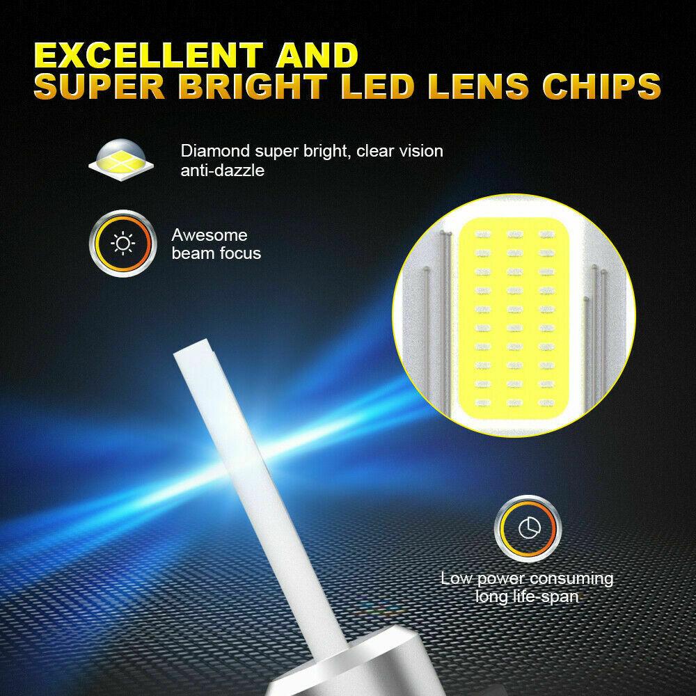 Faros Coche Colores Kelvin Juego De 2 Bombillas HID/Xenón Súper Brillantes - Compatibles Con 9006, 9005, H4, H7 Y Muchos Más Bombillas HID Brillantes