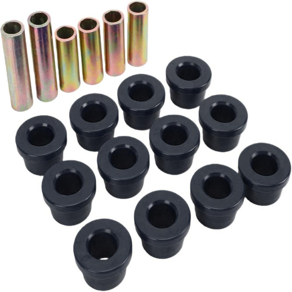 18 Pcs A Arm Bushing Kit Front Upper Upper A Arm Bushing Bushing Sleeve Kit For Golf Cart