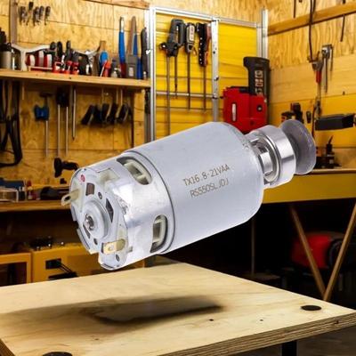 9.4*3.6cm Mini 550 DC ELectric Motor 16.8V/18V/21V Universal Angle Grinder Micro Motor Screwdriver Drill Motor